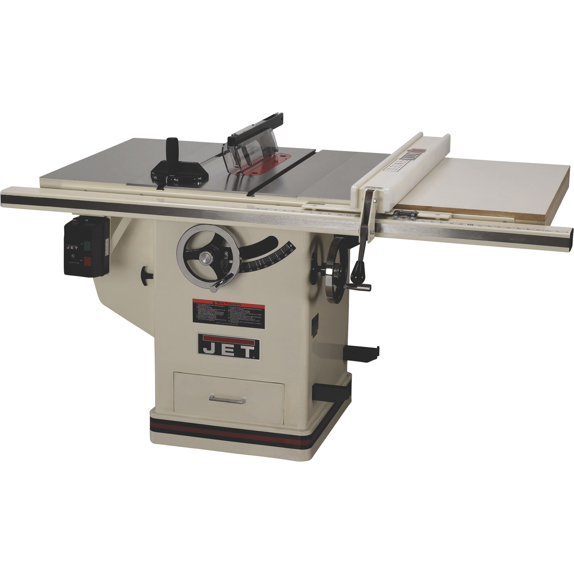 JET 10in. Deluxe XACTA Table Saw, 5 HP, 1 Phase, 30in. Rip, Model# JTAS-10XL30-5/1DX